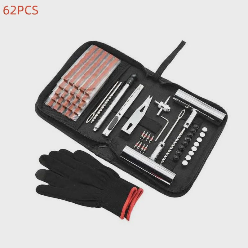 Universele Bandenreparatieset voor Auto & Motor - Compleet Gereedschap
