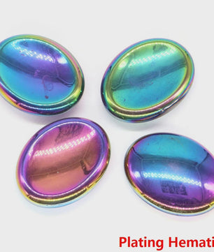 7 Chakra Kristallen Worry Stones - Ovalen Massage & Meditatie Edelstenen (35x45mm)