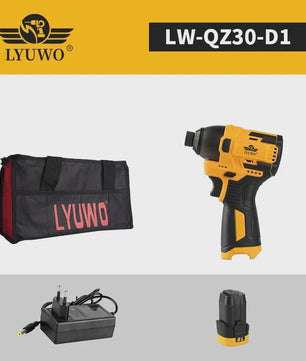 LYUWO 16.8V Accuboormachine - Krachtige Slagschroevendraaier met 140 Nm Koppel