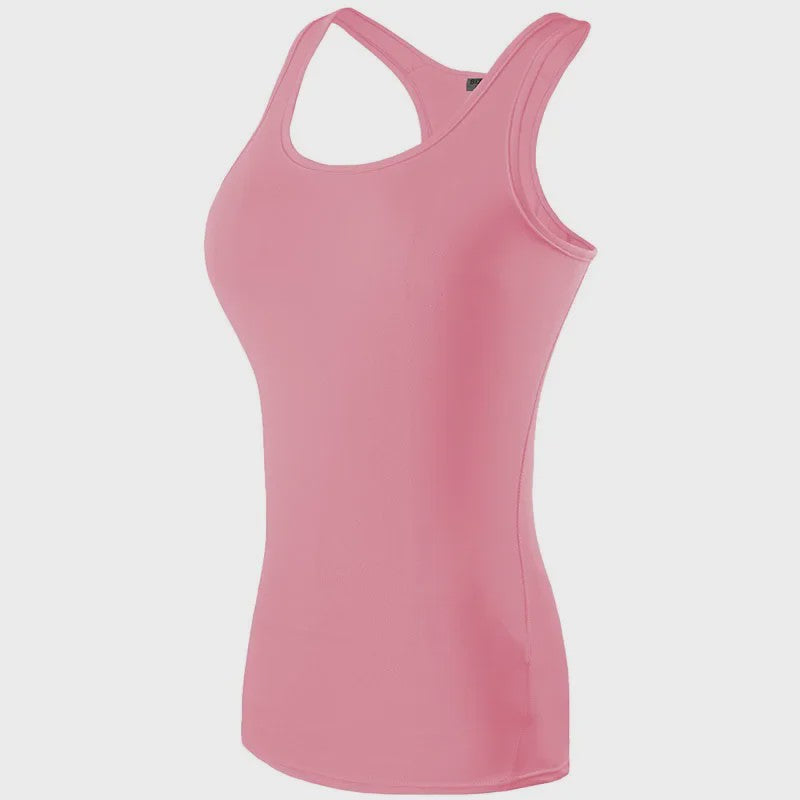 Dames Yoga & Sporttop: Sneldrogend, Mouwloos Tanktop voor Fitness & Gym