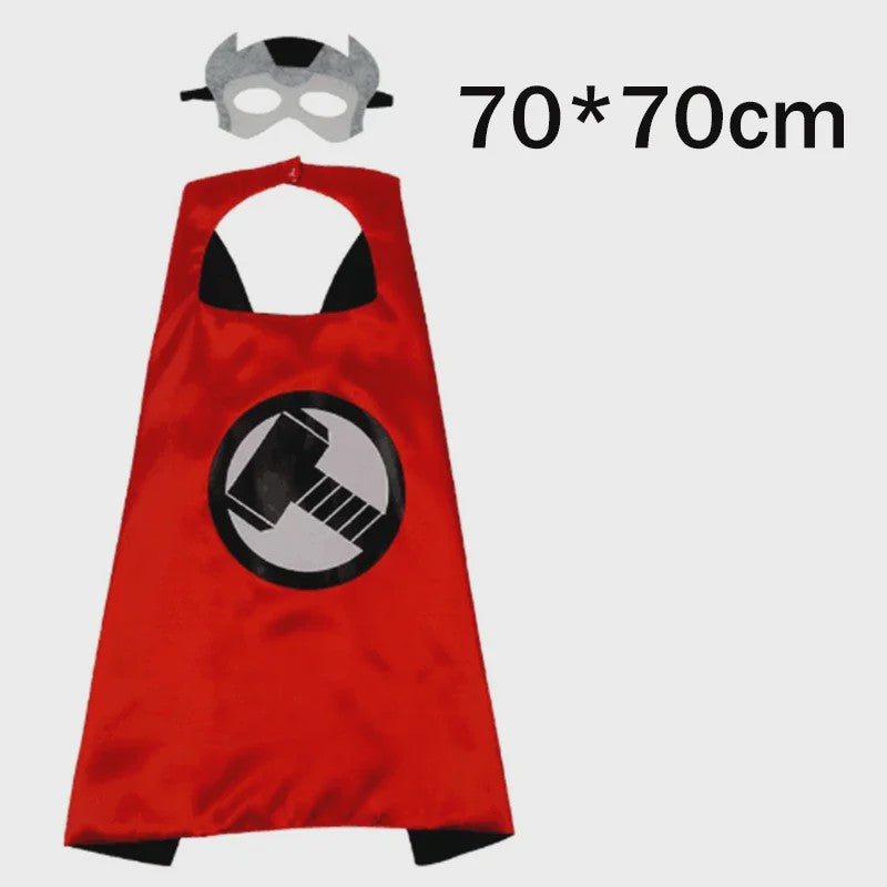 Thor Muscle Held Cosplay Kostuum Compleet met Mjölnir Hamer - Kinderen Halloween & Carnaval