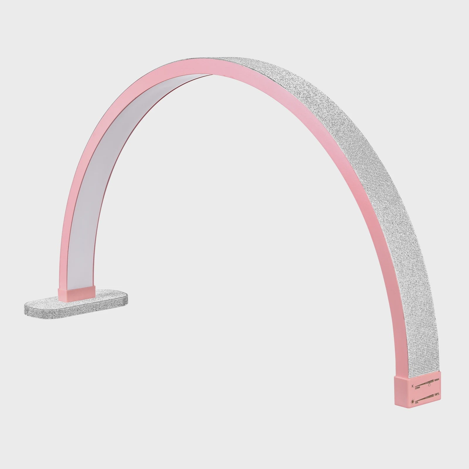 Fosoto FT-Y10II LED Boog Lamp 40cm - Verstelbare Kleurtemperatuur & Helderheid voor Nagelstudio