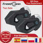FreedConn T-MAXS Pro Motorhelm Headset: Bluetooth Intercom, Muziek & FM Radio