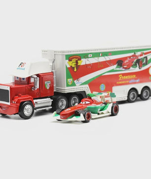 Disney Pixar Cars Vrachtwagen & Auto Set: Lightning McQueen, Mack & Meer