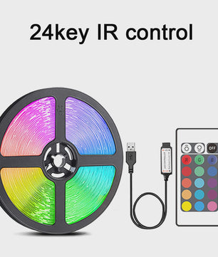 RGB LED Strip Verlichting met 44-toets Afstandsbediening - Flexibel en Sfeervol