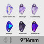 Paarse Strass Steentjes Platte Achterkant - Glas Kristal voor Kleding & Tassen DIY