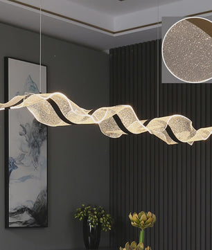 Moderne LED Golf Plafondlamp - Design Hanglamp voor Eetkamer, Restaurant & Bar
