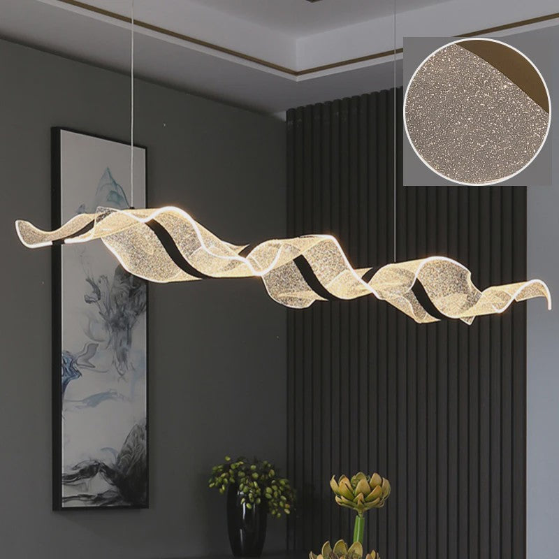 Moderne LED Golf Plafondlamp - Design Hanglamp voor Eetkamer, Restaurant & Bar
