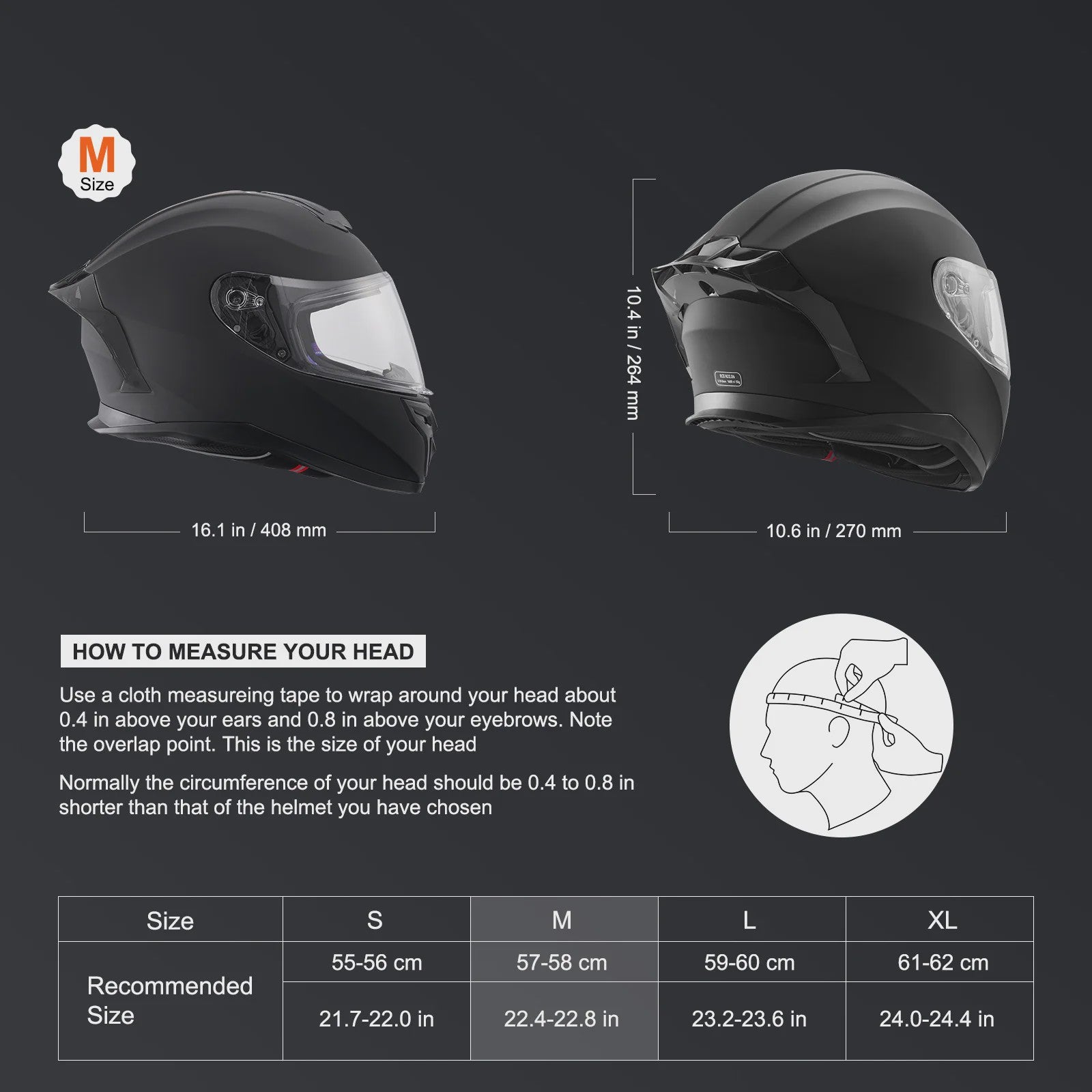 Full Face Motorhelm met Bluetooth Slot & Verwisselbare Lens - Veilig & Comfortabel voor Volwassenen