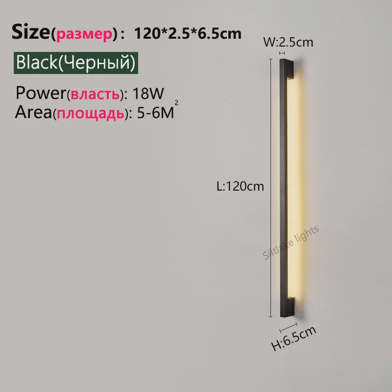 Moderne Scandinavische LED Wandlamp - Stijlvolle Verlichting voor Woonkamer & Slaapkamer