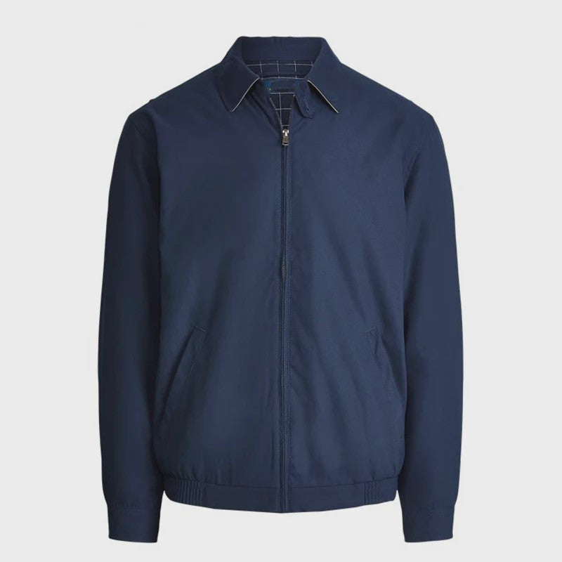 Casual Heren Jack met Kraag en Zakken - Veelzijdig & Stijlvol