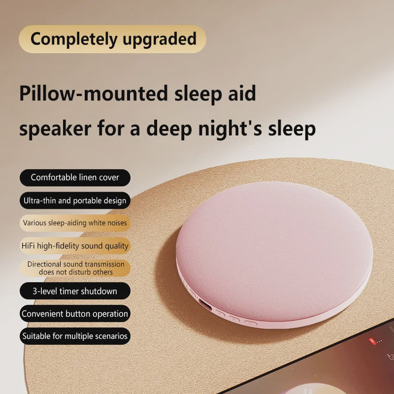 Dunne Bluetooth Slaap Speaker - Draagbaar, HiFi Geluid & Timer