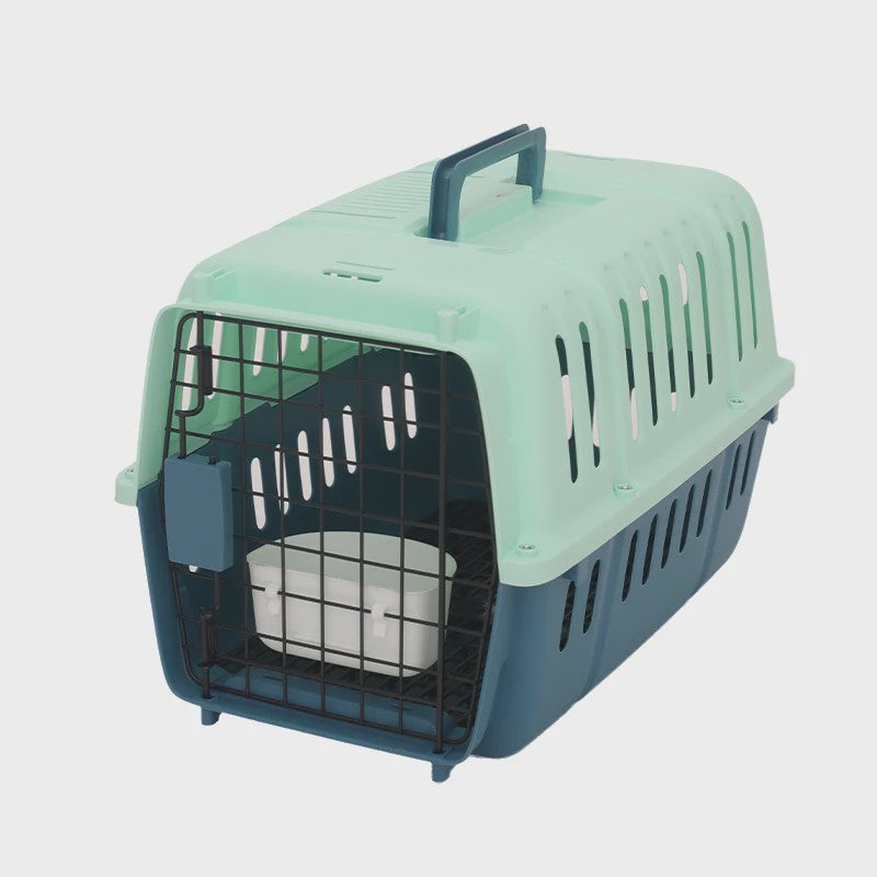 Draagbare Reismand voor Katten en Kleine Honden - Vliegtuig & Auto Transportbox