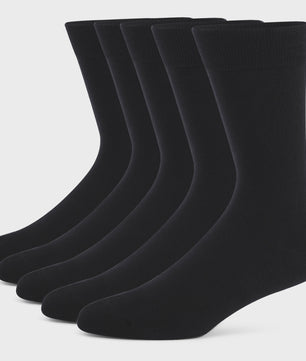 5 Paar Heren Sokken Plus Size - Comfortabel Katoen, Ademend & Stijlvol Argyle/Streep