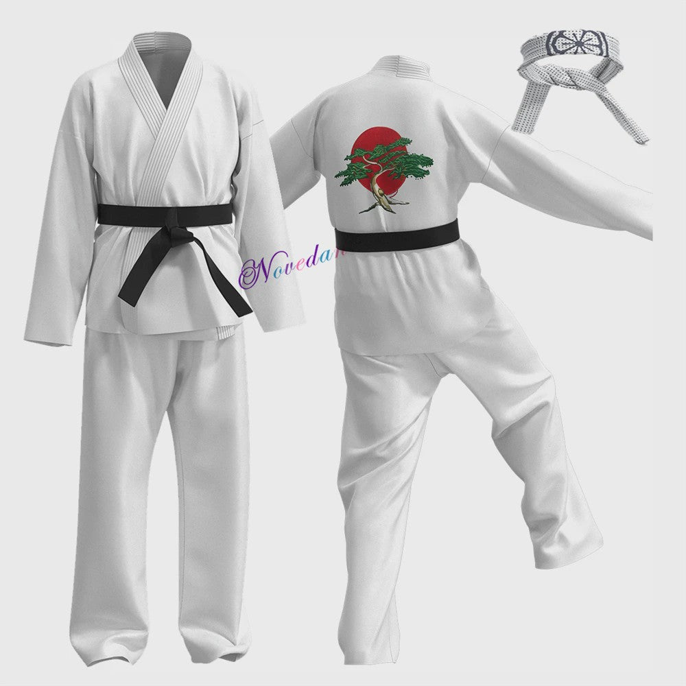 Cobra Kai Karatepak Kinderen & Volwassenen - Cosplay Kostuum met Hoofdband