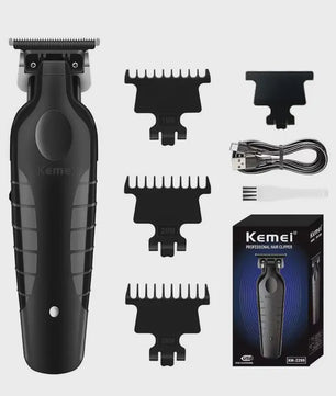 Kemei KM-2299 Professionele Elektrische Baardtrimmer & Tondeuse - USB Oplaadbaar