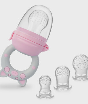 Siliconen Fruit- en Groentespeen voor Baby's en Peuters (6-36 mnd) - Bijtspeen & Voeding
