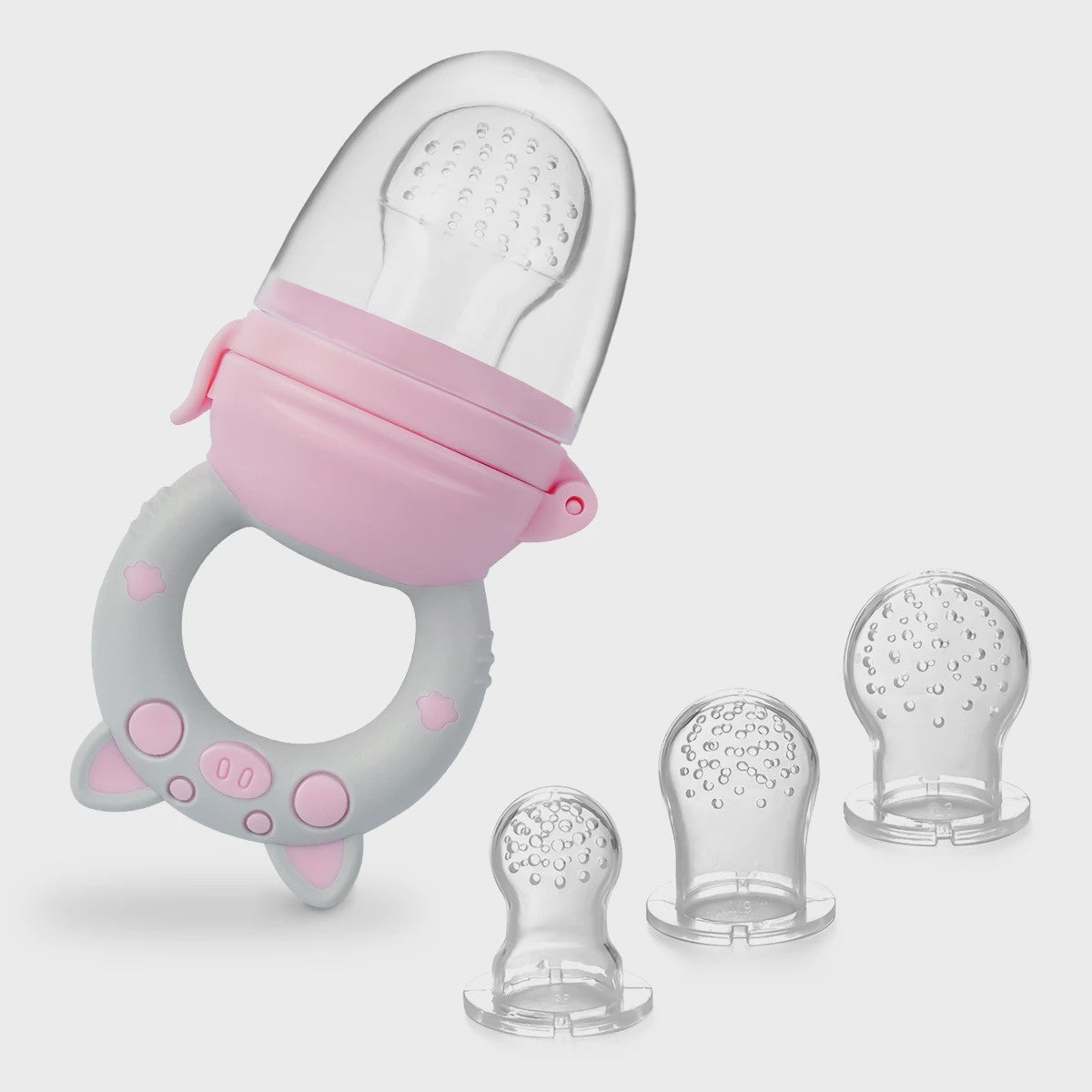 Siliconen Fruit- en Groentespeen voor Baby's en Peuters (6-36 mnd) - Bijtspeen & Voeding