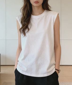 Zomer Tanktop Dames - Mouwloos Basic Vest T-shirt