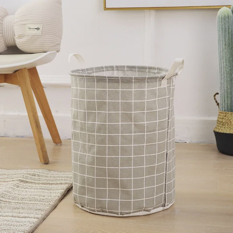 Draagbare Was Mand met Handvatten - Waterdichte Opbergemmer voor Speelgoed en Kleding