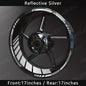 Reflecterende Motor Velgstickers - 17 Inch Velgtape voor Yamaha, Honda, Kawasaki, Suzuki, BMW, KTM