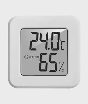 Compacte Digitale Thermometer en Hygrometer - Meet Temperatuur & Vochtigheid Binnenshuis