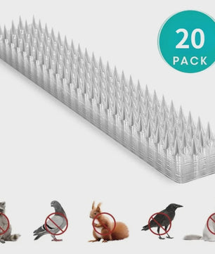 Set van 10, 20 of 30 Anti-Vogel Prikkers - Duurzame PVC Spikes voor Tuin, Hekken en Dakgoten