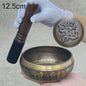 Tibetaanse Zangleiding Kom - Handgemaakte Bronzen Klankschaal voor Meditatie & Sound Healing