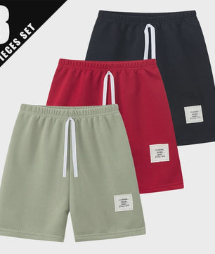 Comfortabele Kinder Shorts met Trekkoord en Elastische Taille - Jongens & Meisjes Casual Broekjes