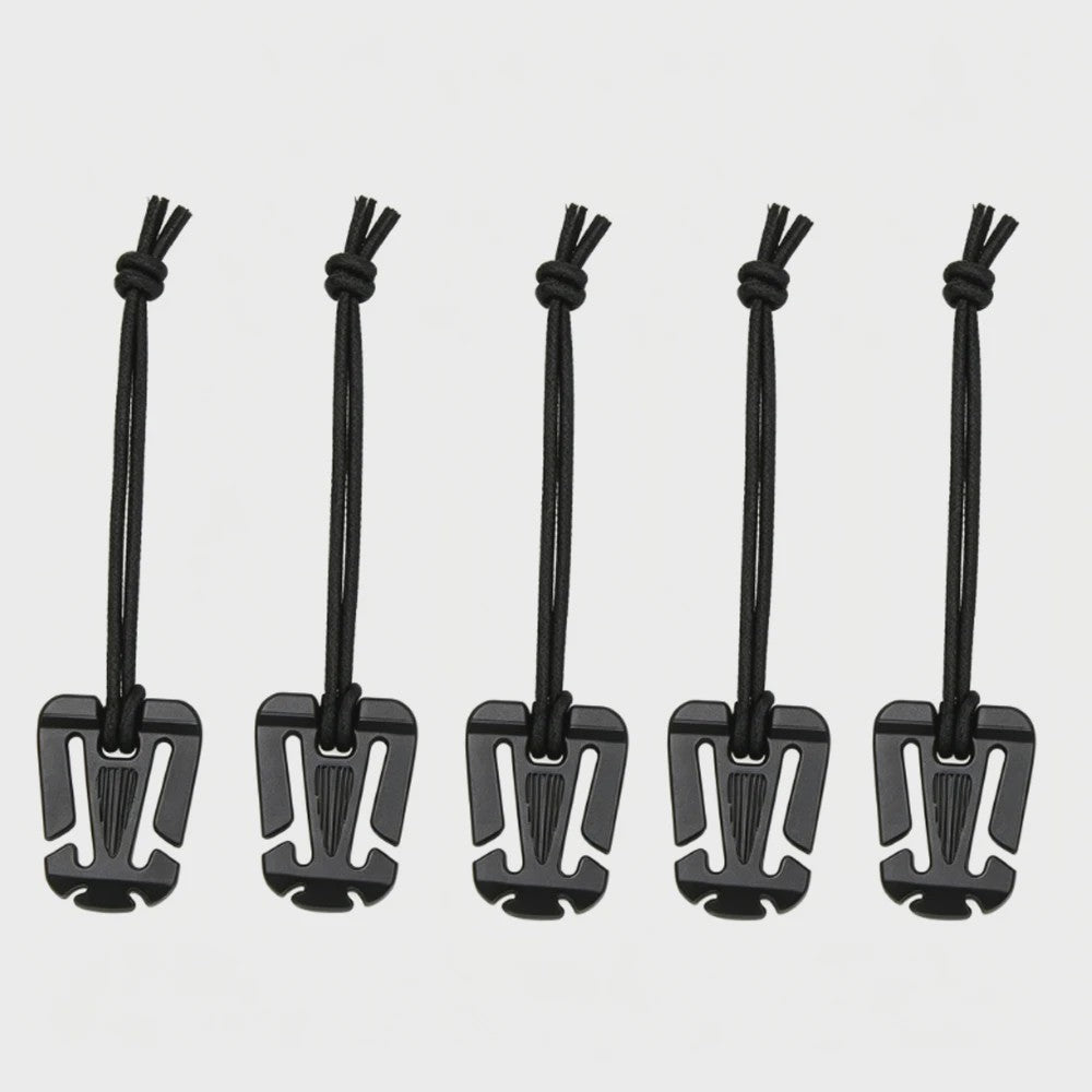 5-delige Rugzak Gesp Karabijnhaak Clips - Outdoor Nylon Camping Tas Hanger