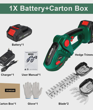 2-in-1 Snoerloze Hedgeschaar & Grasmaaier - Makita 18V Batterij Compatibel