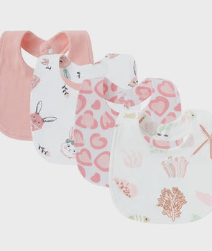 4-delige Baby Slab set met Cartoon Prints - Katoen - Voor Jongens & Meisjes