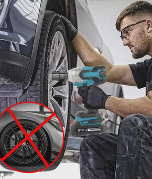 Krachtige 18V Brushless Accu Slagschroevendraaier & Boormachine - 520Nm, Variabele Snelheid, Incl. 2 Doppen