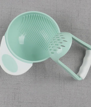 Baby Voedselbereidingsset: Handmatige Puree Maker & Rasp Kom