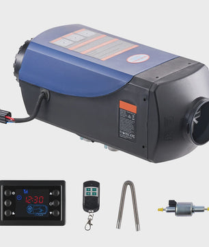 Krachtige 2/8KW Diesel Luchtverwarmer 12-24V met Afstandsbediening voor Camper, Vrachtwagen, Boot & Trailer
