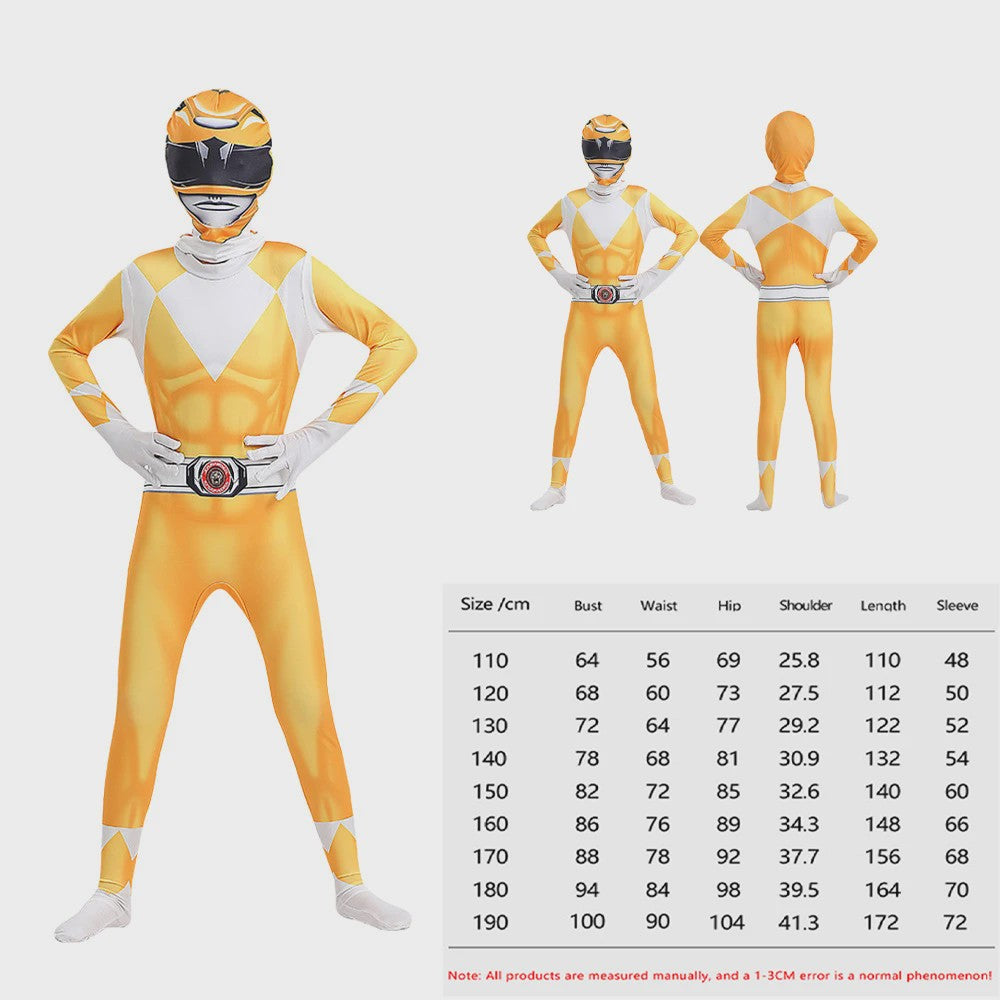 Samurai Sentai Shinkenger Rangers Cosplay Jumpsuit - Compleet Ranger Kostuum
