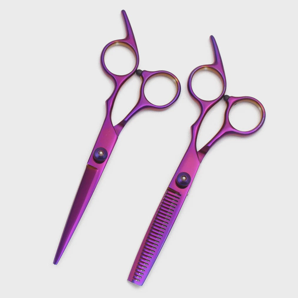 Professionele Haar Schaar Set 6 Inch Japans Roestvrij Staal - Kappersschaar & Takkenschaar