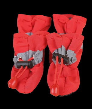 Waterdichte Hondenschoenen (4 stuks) - Anti-slip Schoenjes voor Kleine Honden en Katten