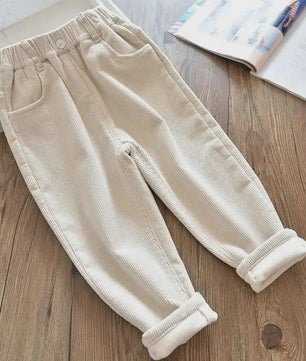 Warme Corduroy Broek Kinderen - Herfst/Winter Casual & Sportief