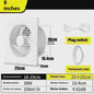 Ventilator Afzuigventilator 4, 6, 8 Inch - Badkamer, Keuken, Toilet - Wit
