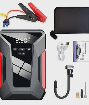 DWiusty 12000mAh Powerbank & Auto Start Booster: Start Benzine/Diesel Auto's Direct & Noodstroom