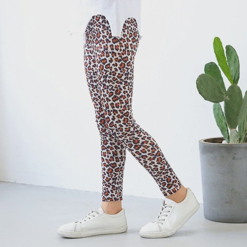 Meisjes Leggings met Print | Comfortabele Stretch Broekjes voor Lente, Zomer & Herfst (2-12 Jaar)