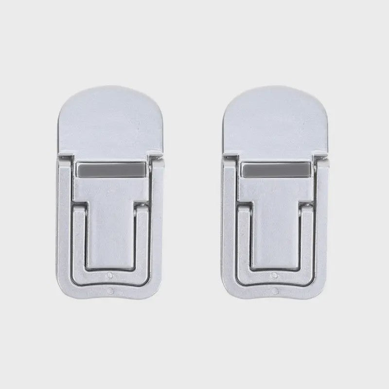 2x Mini Opvouwbare Laptopstandaard - Draagbaar, Verstelbaar & Zelfklevend voor Betere Houding
