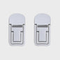 2x Mini Opvouwbare Laptopstandaard - Draagbaar, Verstelbaar & Zelfklevend voor Betere Houding