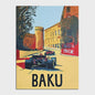 Retro F1 Formule 1 Raceauto Posters - Neon City Canvas Muurkunst