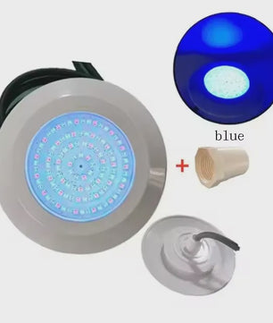 Waterdichte LED Zwembadverlichting 12W - Meerkleurig & Dimmable Onderwater Spotlight DC12V
