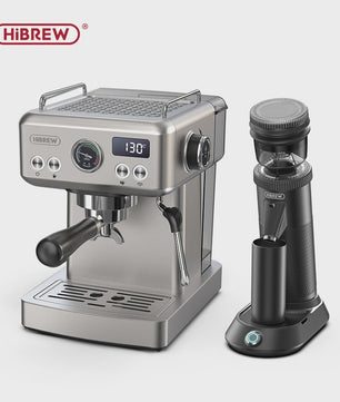HiBREW H10A Semi-Automatische Espressomachine - 20 Bar, Instelbare Temperatuur & 58mm Portafilter