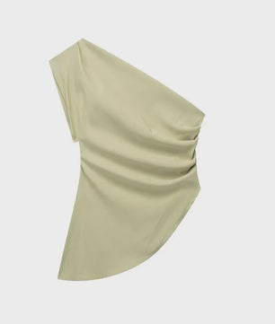 Asymmetrisch Off-Shoulder Top Dames - Trendy & Chic