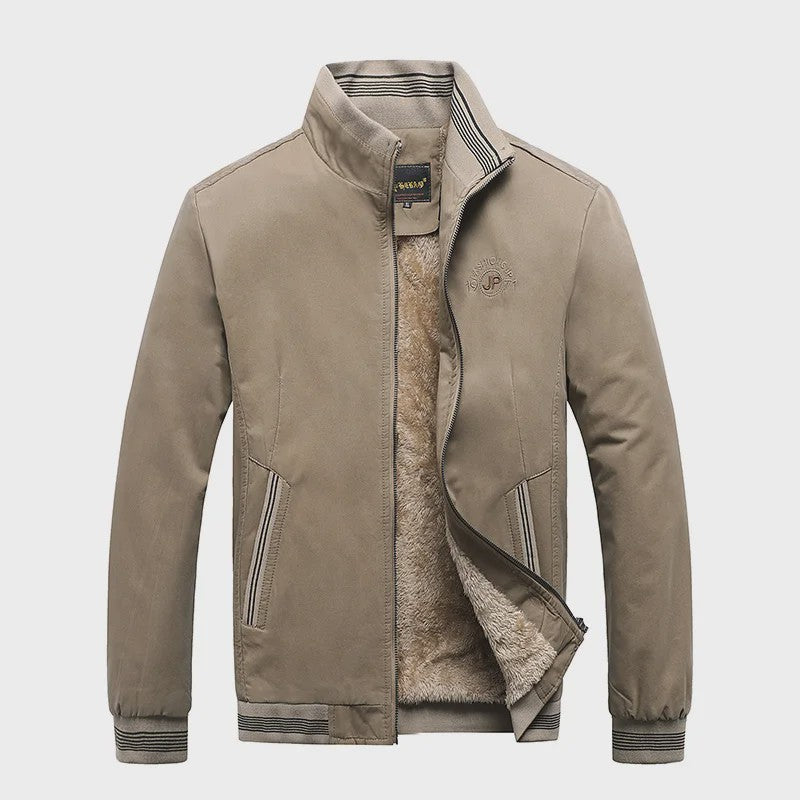 Herfst Winter Heren Jas - 100% Katoen, Warm & Casual Vintage Stijl