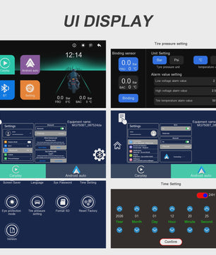 5" IPS Motorfiets Smart Player met GPS, CarPlay & Android Auto - Waterdicht IP68
